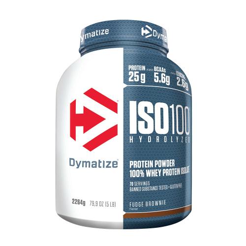 Dymatize ISO100 Hydrolyzed (2264 g, Fudge Brownie)