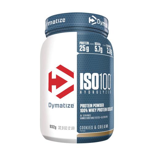 Dymatize ISO100 Hydrolyzed (932 g, Biscuiți cu Ciocolată și Cremă )