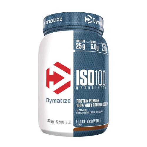 Dymatize ISO100 Hydrolyzed (932 g, Fudge Brownie)