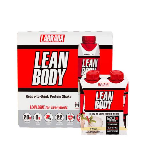 Labrada Lean Body Ready-to-Drink Protein Shake  (16 x 250 ml, Vanilie)