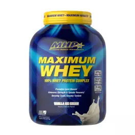   MHP Maximum Whey - 100% Whey Protein (2270 g, Înghețată cu Vanilie)