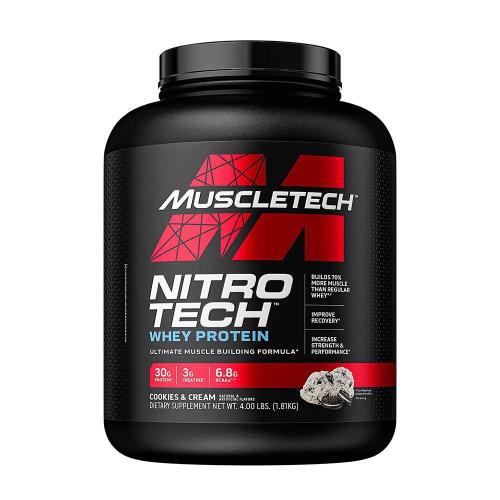 MuscleTech Nitro-Tech™ (1.81 kg, Biscuiți cu Ciocolată și Cremă )