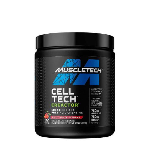 MuscleTech Cell-Tech Creactor (269 g, Punch de Fructe)