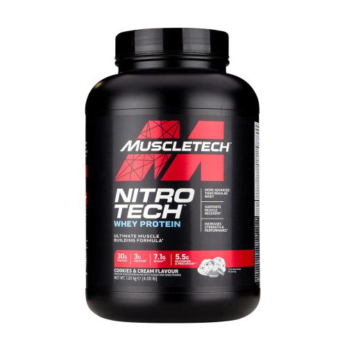 MuscleTech Nitro-Tech Whey Protein (1.8 kg, Biscuiți cu Ciocolată și Cremă )