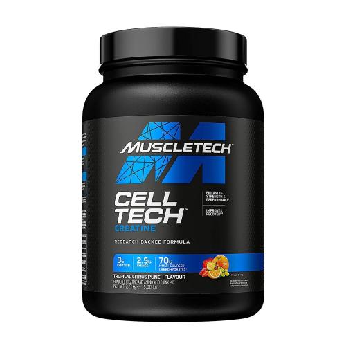 MuscleTech Cell Tech (2.27 kg, Punch Tropical cu Citrice)