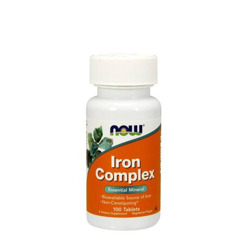 Now Foods Iron Complex Vegetarian (100 Comprimate)