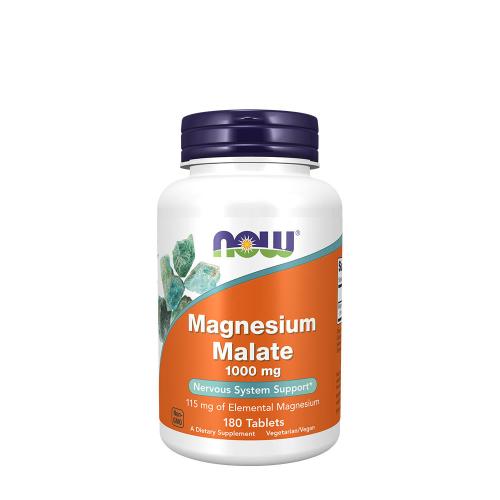 Now Foods Magnesium Malate 1000 mg (180 Comprimate)