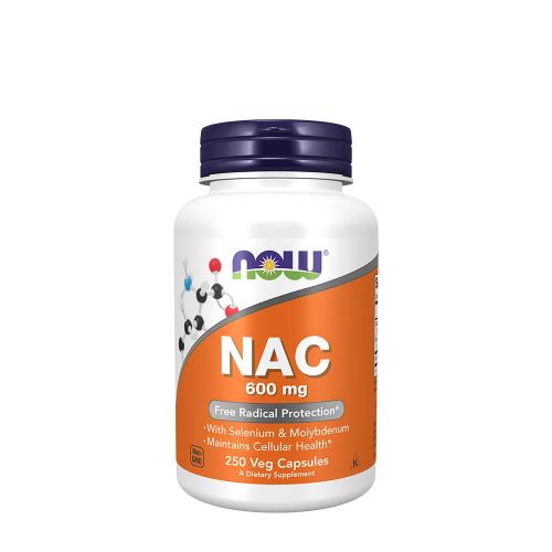 Now Foods NAC 600 mg Veg Capsules (250 Capsule Vegetale)