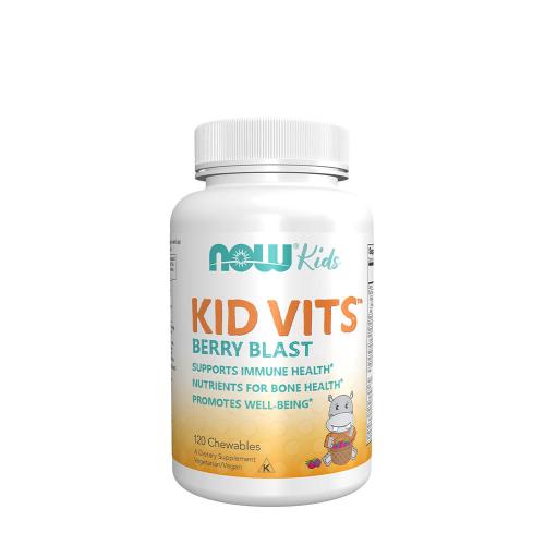 Now Foods Kid Vits Berry Blast (120 Comprimate masticabile)