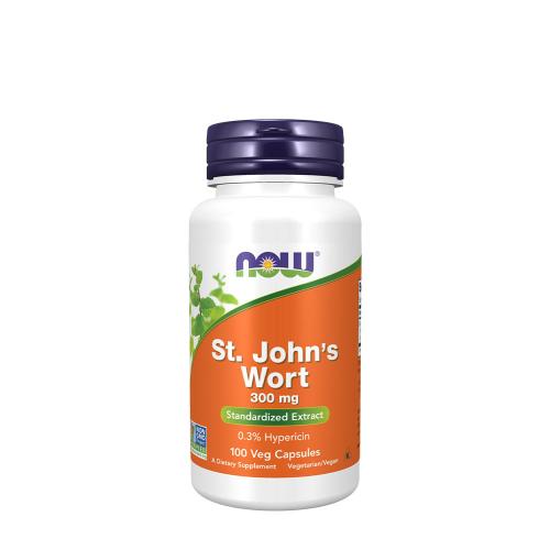 Now Foods St. John's Wort 300 mg (100 Capsule Vegetale)
