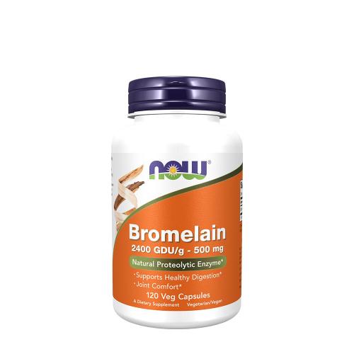 Now Foods Bromelain 500 mg (120 Capsule Vegetale)