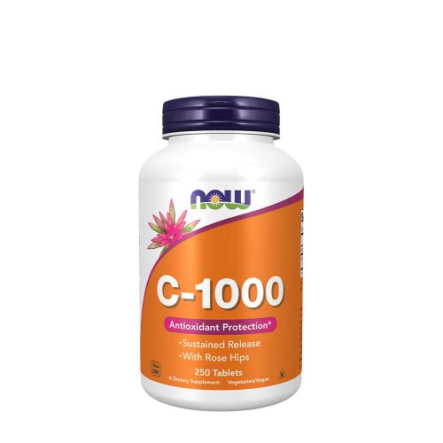 Now Foods Vitamin C-1000 Sustained Release (250 Comprimate)