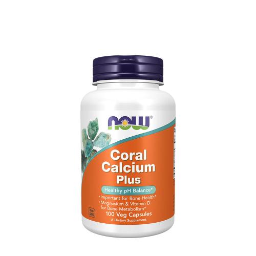 Now Foods Coral Calcium Plus (100 Capsule Vegetale)