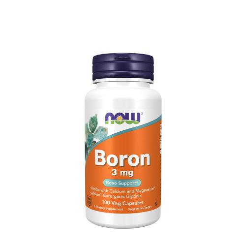 Now Foods Boron 3 mg (100 Capsule)
