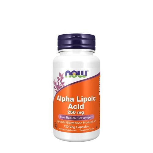 Now Foods Alpha Lipoic Acid 250 mg (120 Capsule Vegetale)