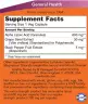 Now Foods Alpha Lipoic Acid, Extra Strength 600 mg (120 Capsule Vegetale)
