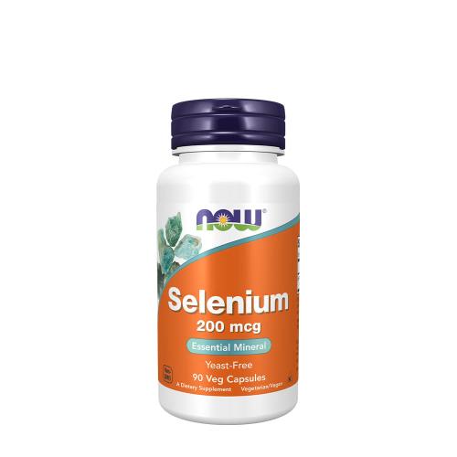 Now Foods Selenium 200 mcg (90 Capsule Vegetale)