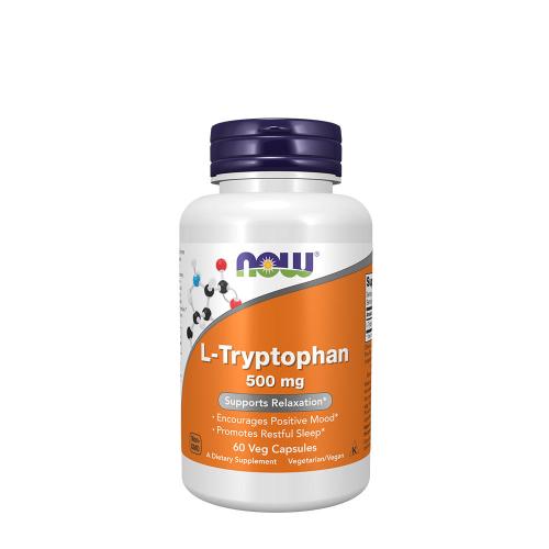 Now Foods L-Tryptophan 500 mg (60 Capsule Vegetale)