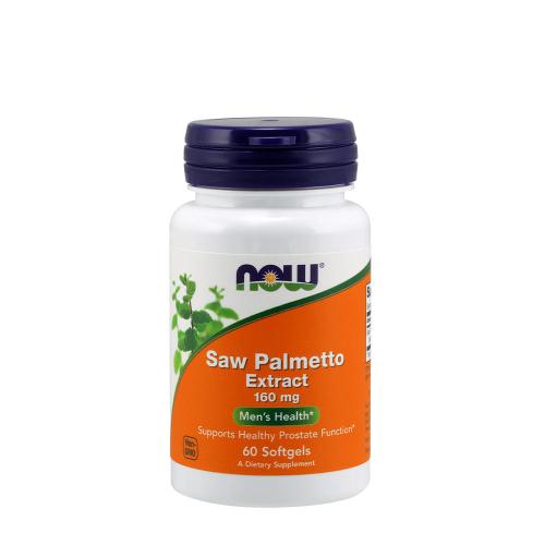 Now Foods Saw Palmetto Extract 160 mg (60 Capsule moi)