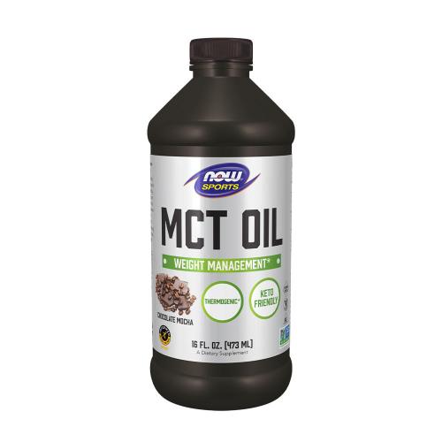 Now Foods MCT Oil (473 ml, Ciocolată Mocha)
