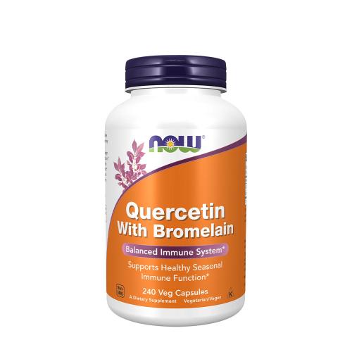 Now Foods Quercetin With Bromelain (240 Capsule Vegetale)