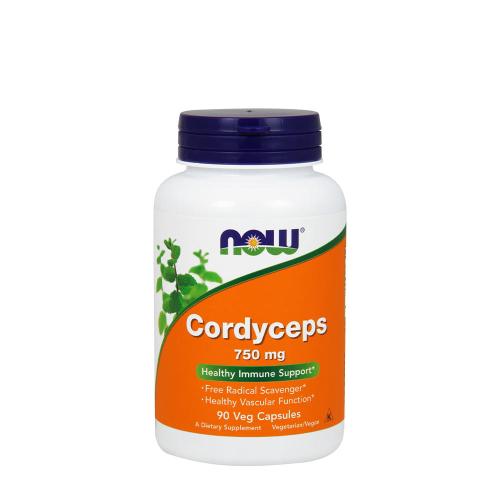 Now Foods Cordyceps 750 mg (90 Capsule Vegetale)