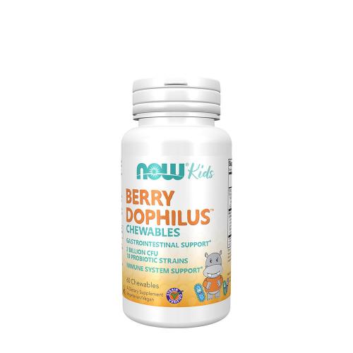 Now Foods BerryDophilus™ (60 Comprimate masticabile)