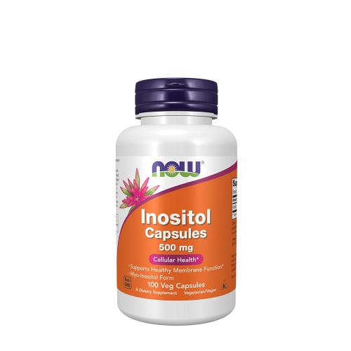 Now Foods Inositol 500 mg Veg Capsules (100 Capsule Vegetale)