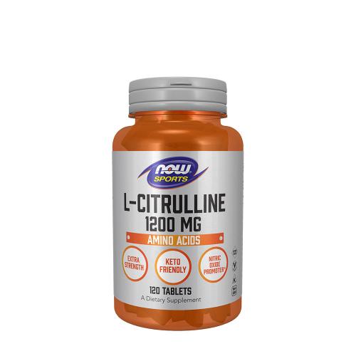 Now Foods L-Citrulline, Extra Strength 1200 mg (120 Comprimate)