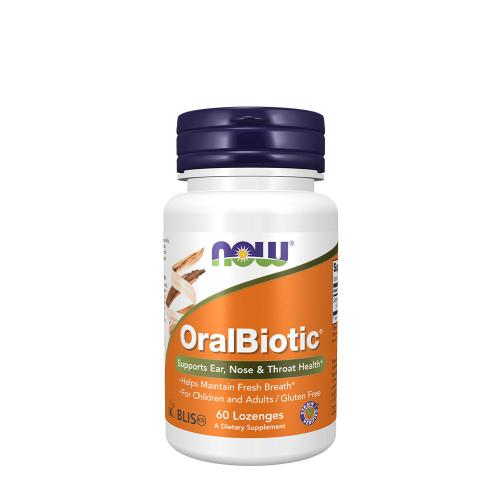 Now Foods Oralbiotic (60 Comprimate de Supt)