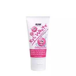   Now Foods XyliWhite Bubblegum Splash Toothpaste Gel for Kids (85 g, Gumă de Mestecat)