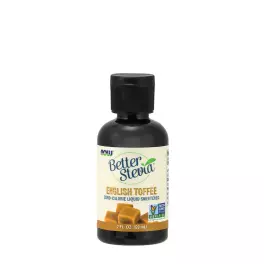 Now Foods BetterStevia Liquid (59 ml, Caramel cu lapte)