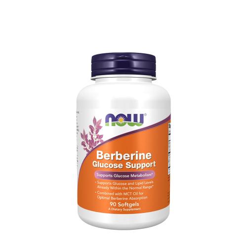 Now Foods Berberine Glucose Support Softgels (90 Capsule moi)