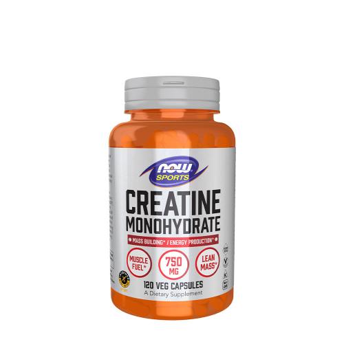 Now Foods Creatine Monohydrate 750 mg (120 Capsule Vegetale)