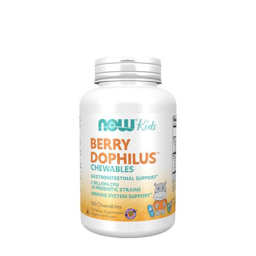Now Foods BerryDophilus™ (120 Comprimate masticabile)