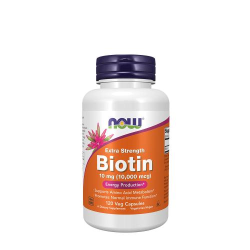 Now Foods Biotin 10 mg (120 Capsule Vegetale)