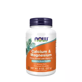 Now Foods Calcium & Magnesium Powder (227 g)