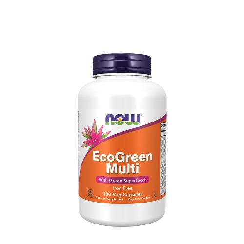 Now Foods EcoGreen Multi Vitamin (180 Capsule Vegetale)