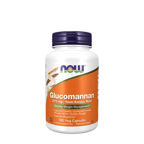 Now Foods Glucomannan 575 mg (180 Capsule Vegetale)