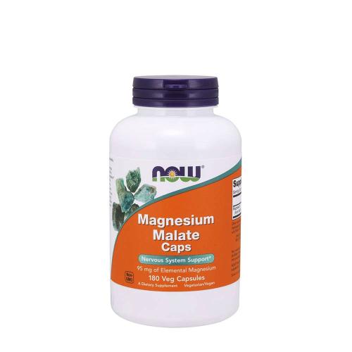 Now Foods Magnesium Malate Caps (180 Capsule Vegetale)