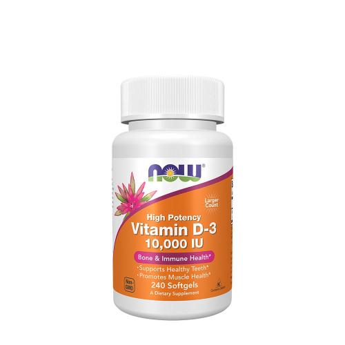 Now Foods Vitamin D-3 10,000 IU (240 Capsule moi)