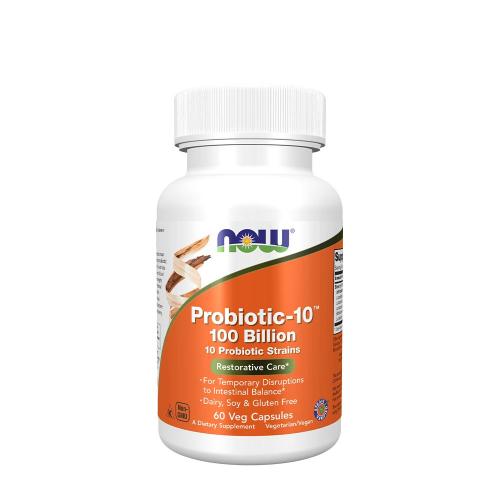 Now Foods Probiotic-10 100 Billion (60 Capsule Vegetale)