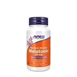   Now Foods Melatonin, Maximum Strength 20 mg (90 Capsule Vegetale)