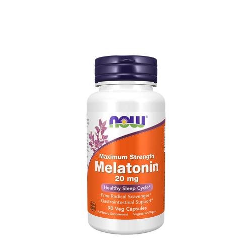 Now Foods Melatonin, Maximum Strength 20 mg (90 Capsule Vegetale)