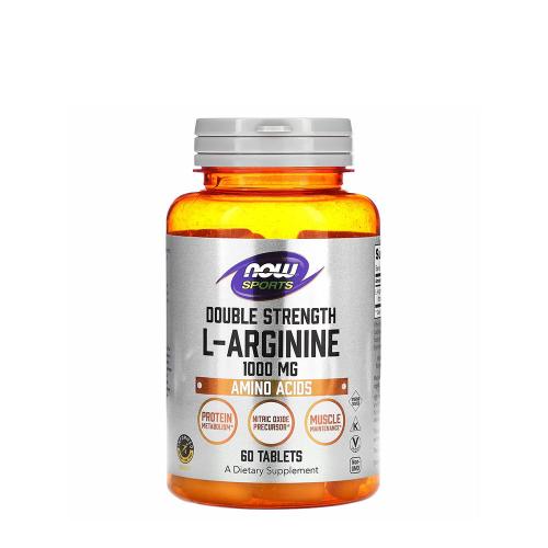 Now Foods Arginină 1000 mg - Arginine 1000 mg (60 Comprimate)