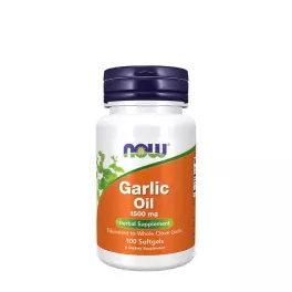   Now Foods Ulei de usturoi 1500 mg  - Garlic Oil 1500 mg  (100 Capsule moi)