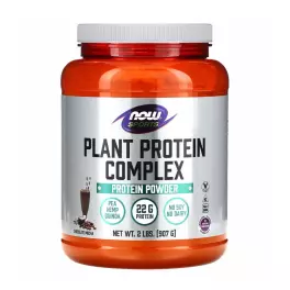   Now Foods Complex de proteine vegetale - Plant Protein Complex (907 g, Ciocolată Mocha)