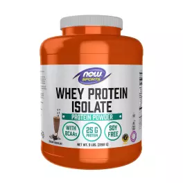   Now Foods Izolat de proteine din zer - Whey Protein Isolate (2268 g, Ciocolată)