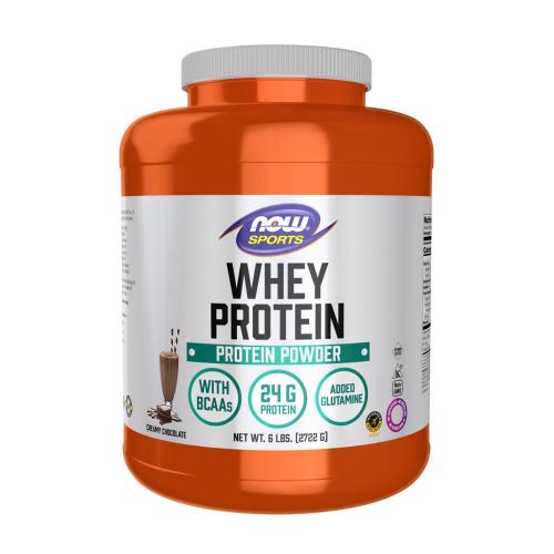 Now Foods Proteină din zer - Whey Protein (2722 g, Ciocolată Cremoasă)