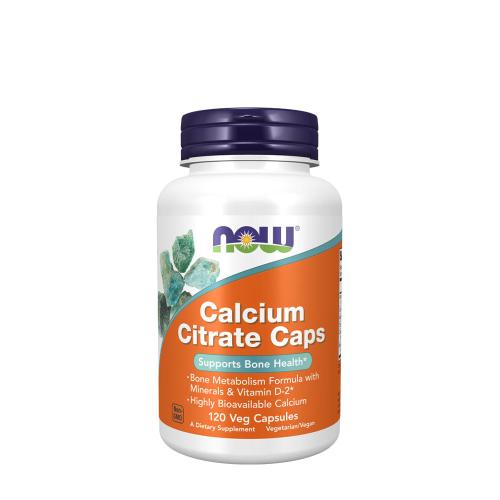 Now Foods Citrat de calciu  - Calcium Citrate  (120 Capsule Vegetale)
